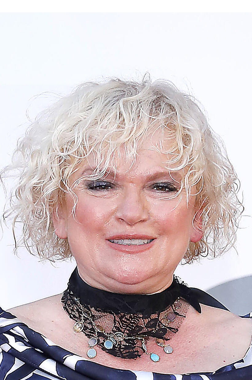 Katarzyna Figura at the "Never Gonna Snow Again" red carpet during the 77th Venice Film Festival.
