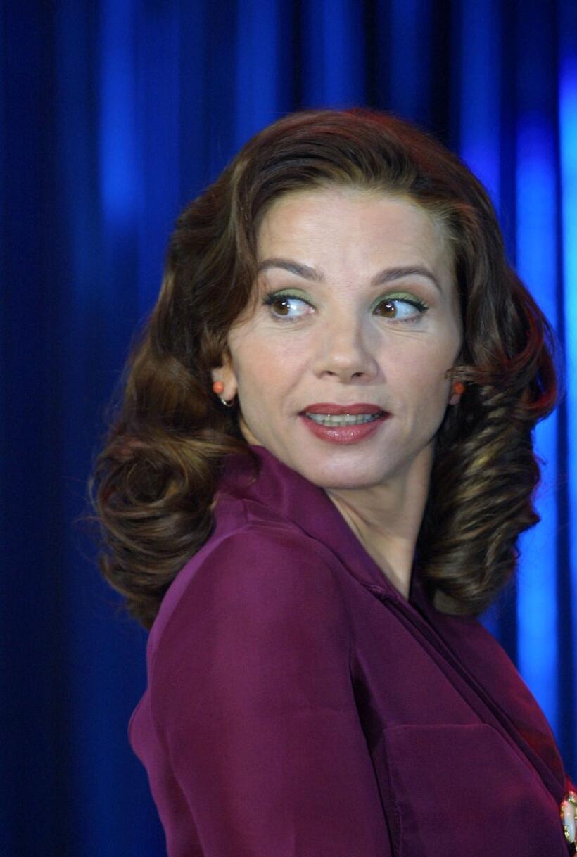 Victoria Abril during the presentation of "Sin noticias de Dios".