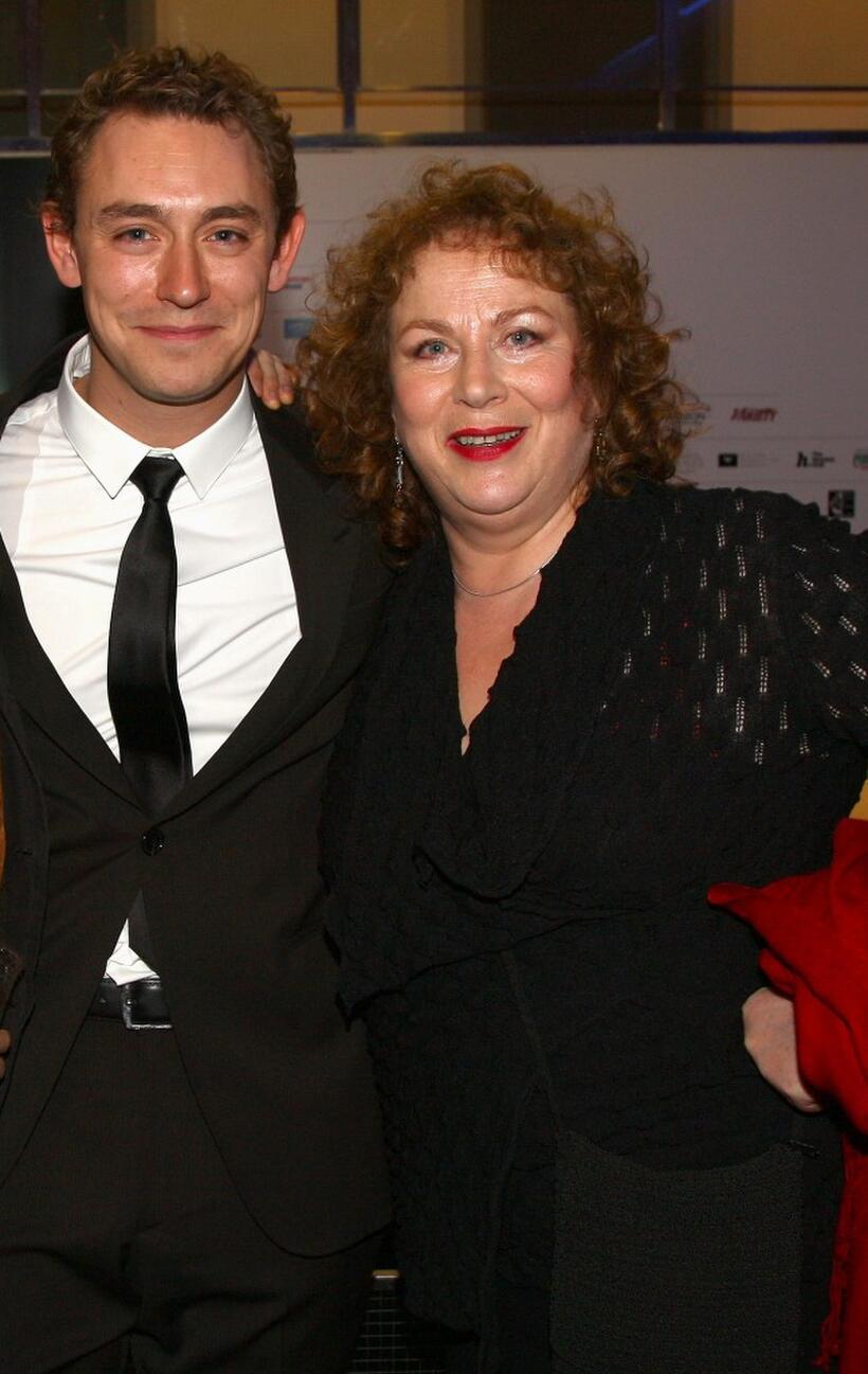 JJ Feild and Pam Ferris at the world premiere of "Telstar" during the BFI 52nd London Film Festival.