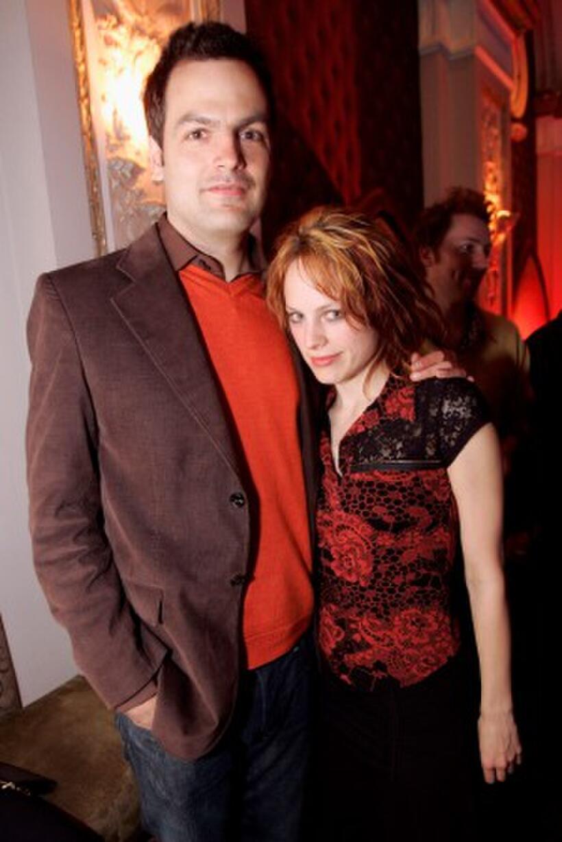 Greg Harrison and MacKenzie Firgens at the after party of the screening of "November" during the San Francisco Film Festival.