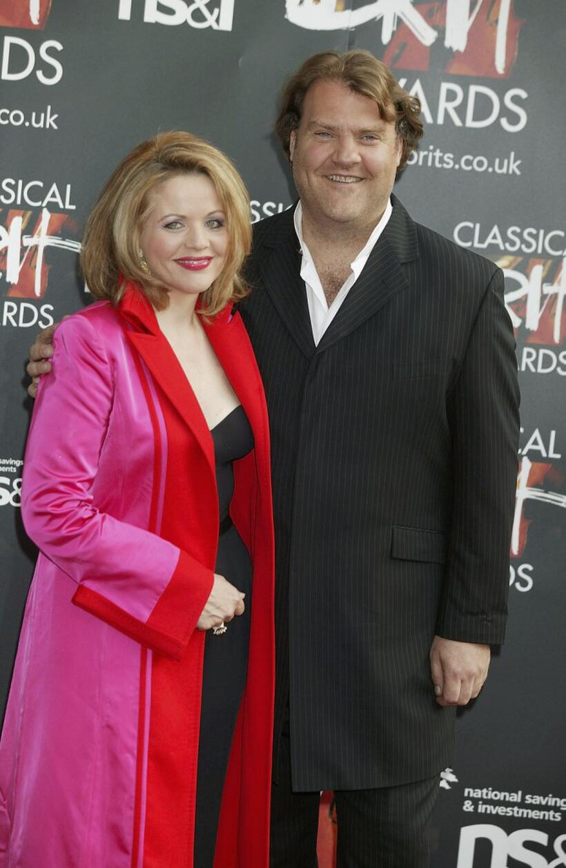 Renee Fleming and Bryn Terfel at the Fifth Annual Classical Brit Awards.