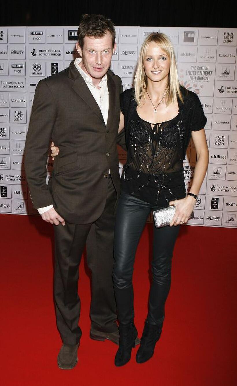 Jason Flemyng and Guest at the British Independent Film Awards.