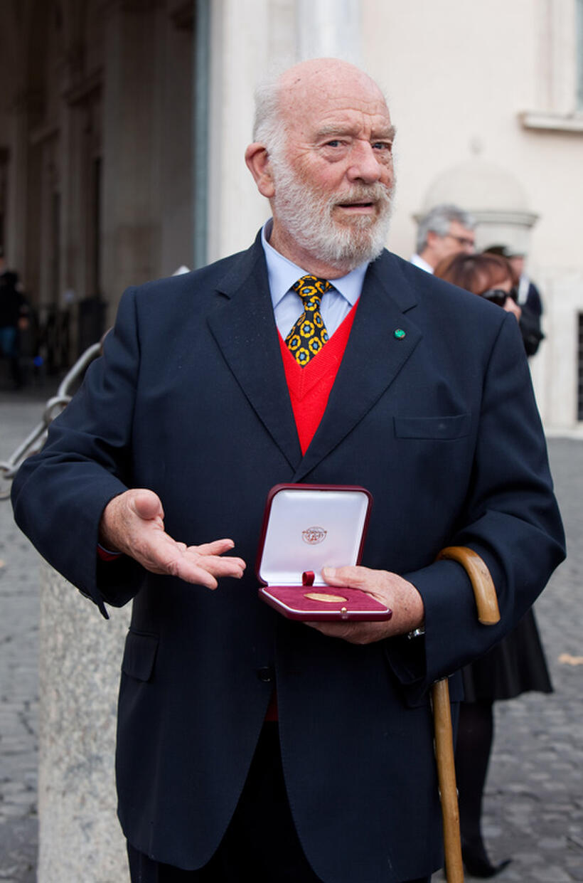 Gabriele Ferzetti at the 2009 Vittorio De Sica Awards.