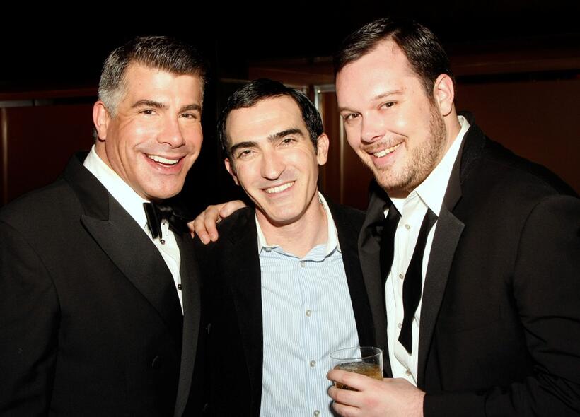 Bryan Batt, Patrick Fischler and Michael Gladis at the Tabu Ultra Lounge.