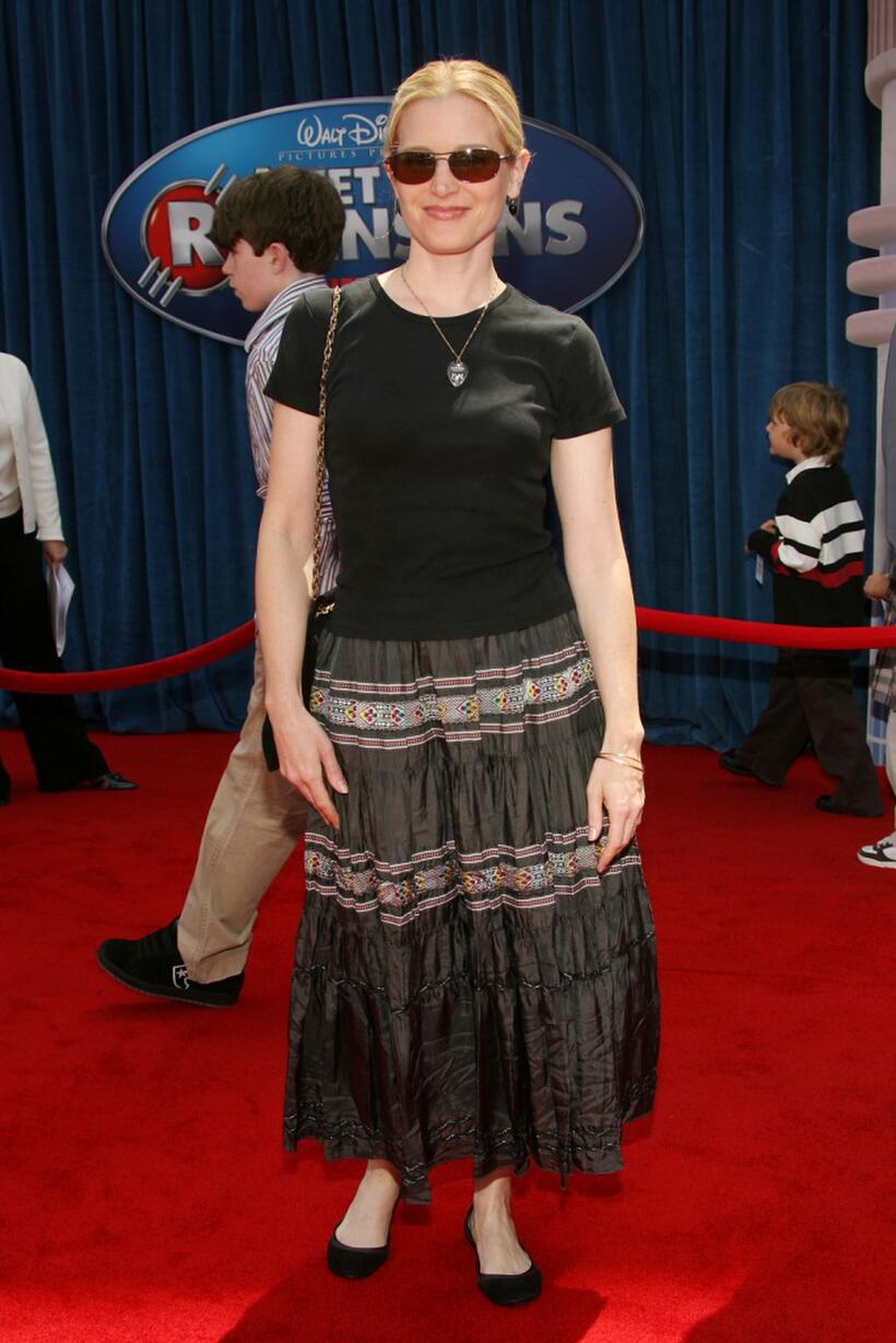 Bridget Fonda at the Hollywood premiere of "Meet The Robinsons".