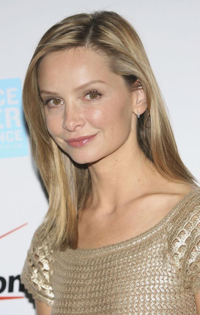 Calista Flockhart at the LACAAW Humanitarian Awards.