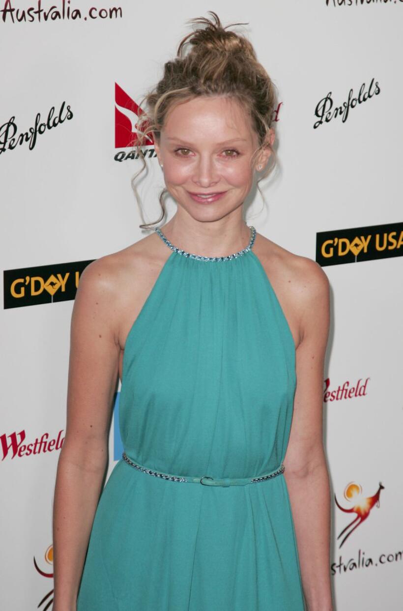 Calista Flockhart at the G'DAY USA Australia.com Black Tie Gala.