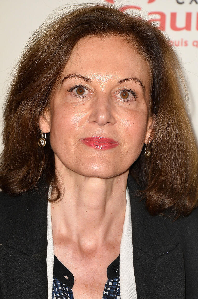 Anne Fontaine at the 120 Ans De Cinema : Gaumont, Depuis Que Le Cinema Existe' Exhibition Preview.