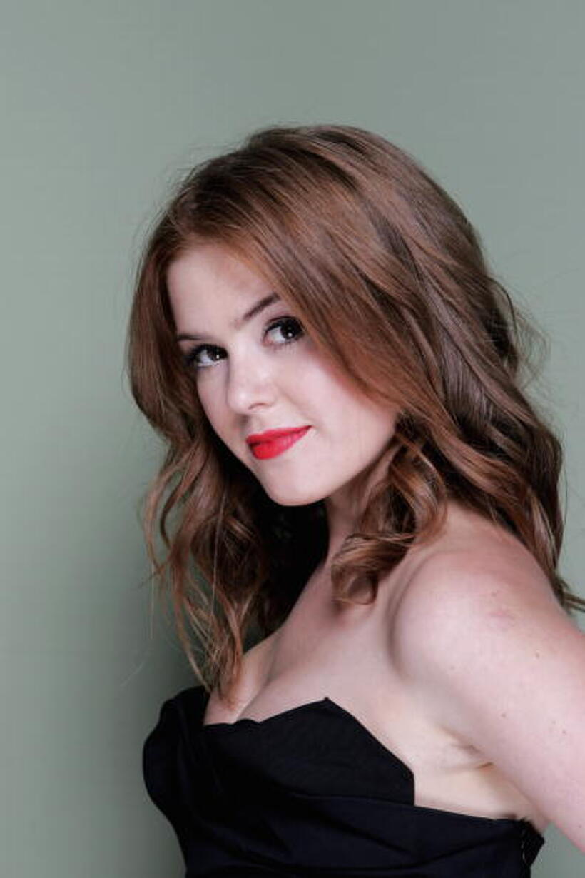 Isla Fisher at the London premiere of "Borat."