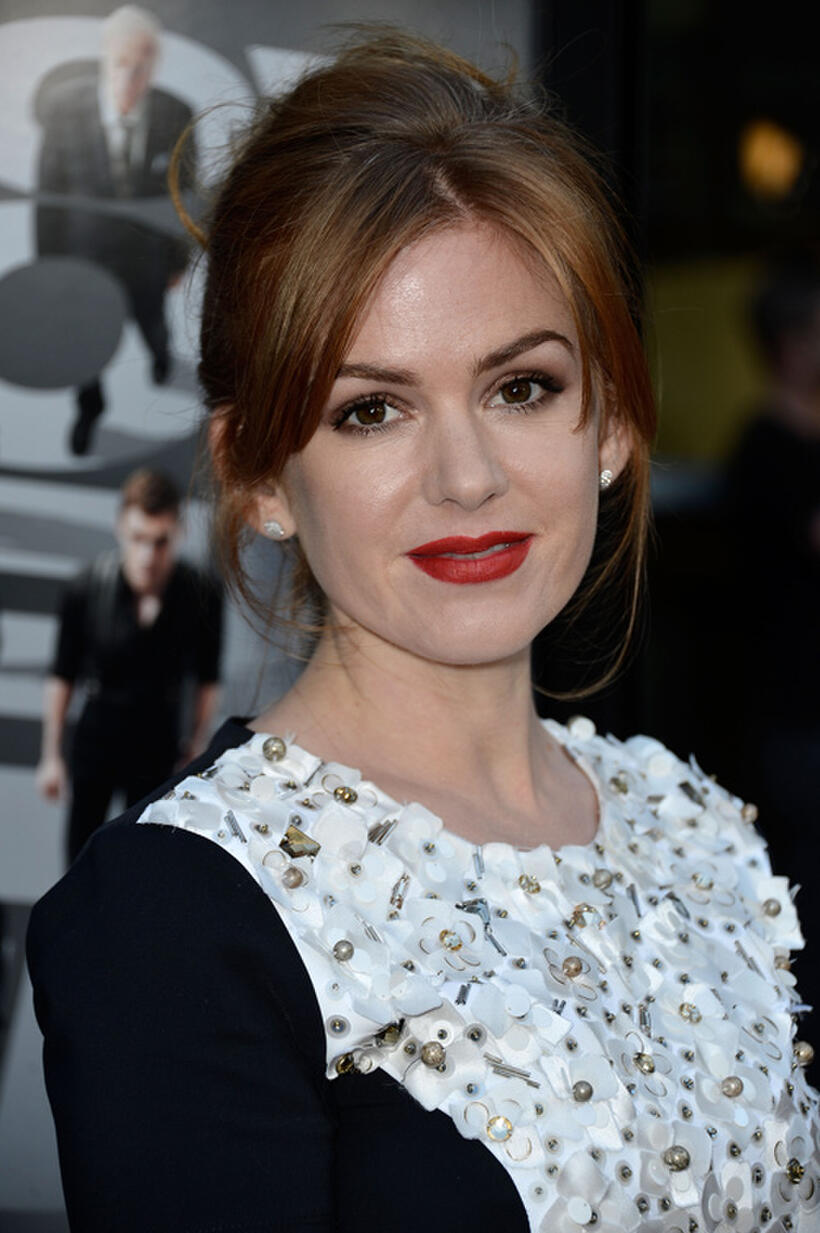 Isla Fisher at the California premiere of "Now You See Me."