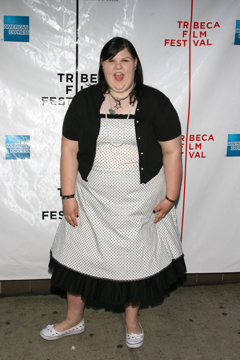 Ashley Fink at the premiere of "Fat Girls" during the 5th Annual Tribeca Film Festival.