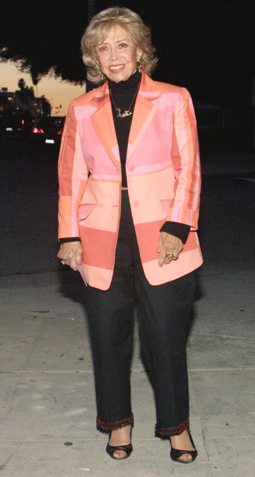 June Foray at the premiere screening of "The Adventures Of Scooter McDoogal".