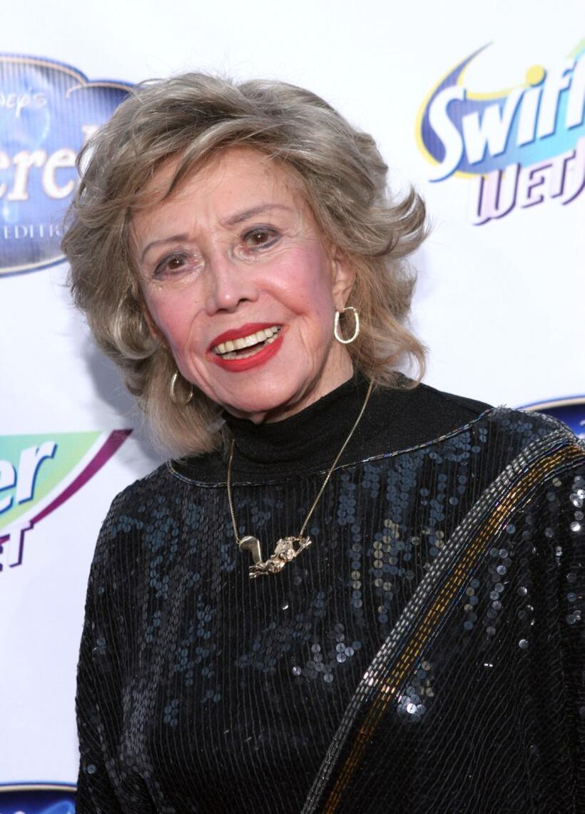 June Foray at the red carpet premiere in honor of the DVD launch of "Cinderella".