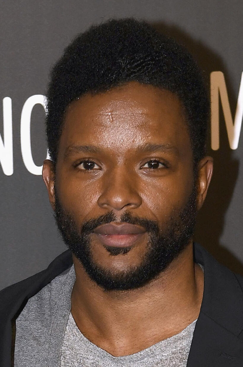 Luke Forbes at the "Crown Heights" premiere in New York City.