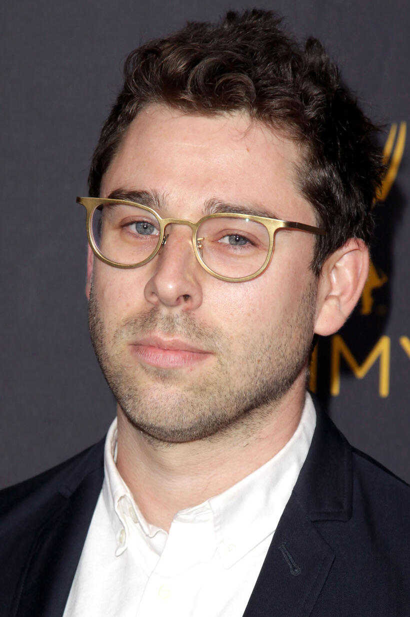 Micah Fitzerman-Blue at the Television Academy reception for Emmy-nominated producers in Beverly Hills, California.