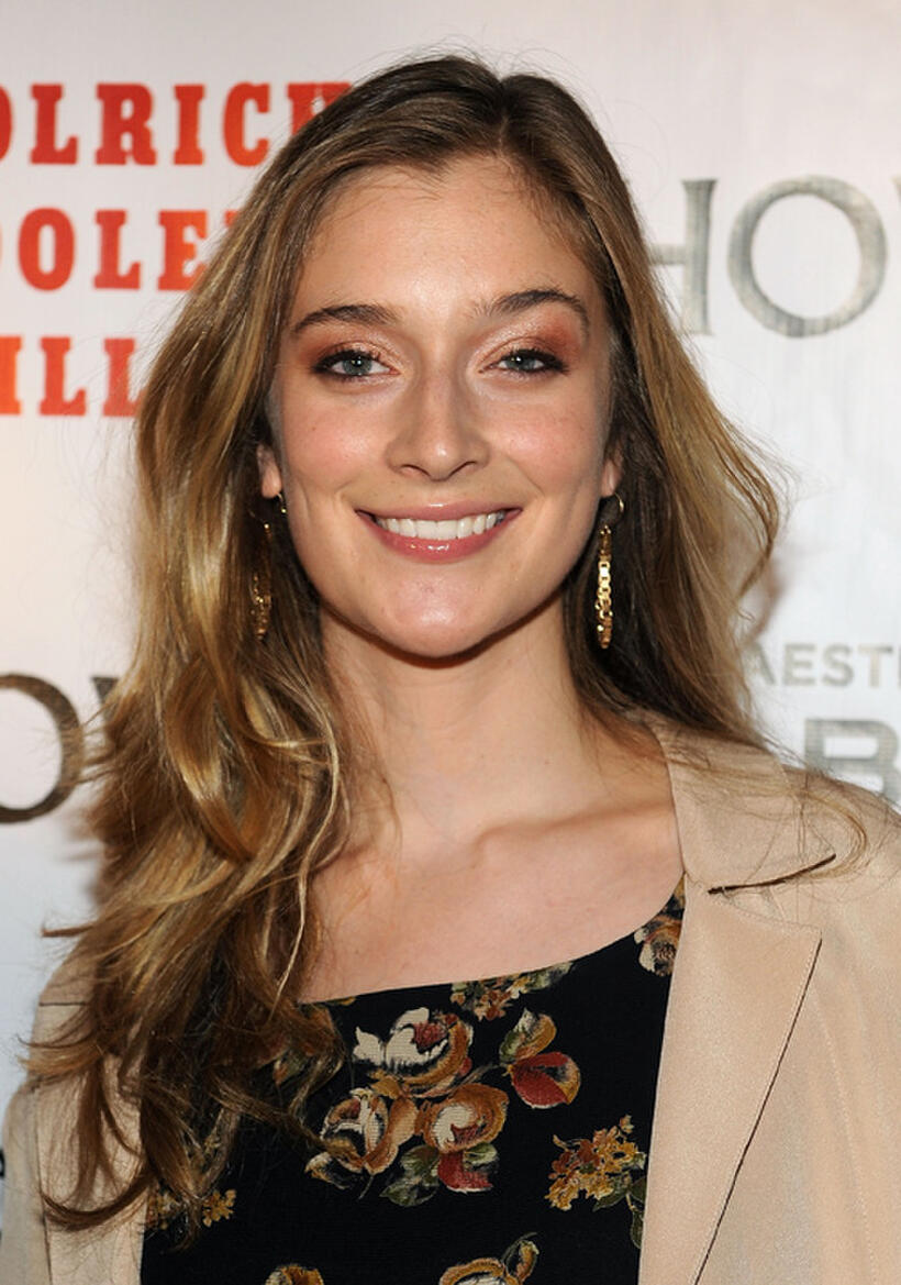 Caitlin Fitzgerald at the New York premiere of "Howl."