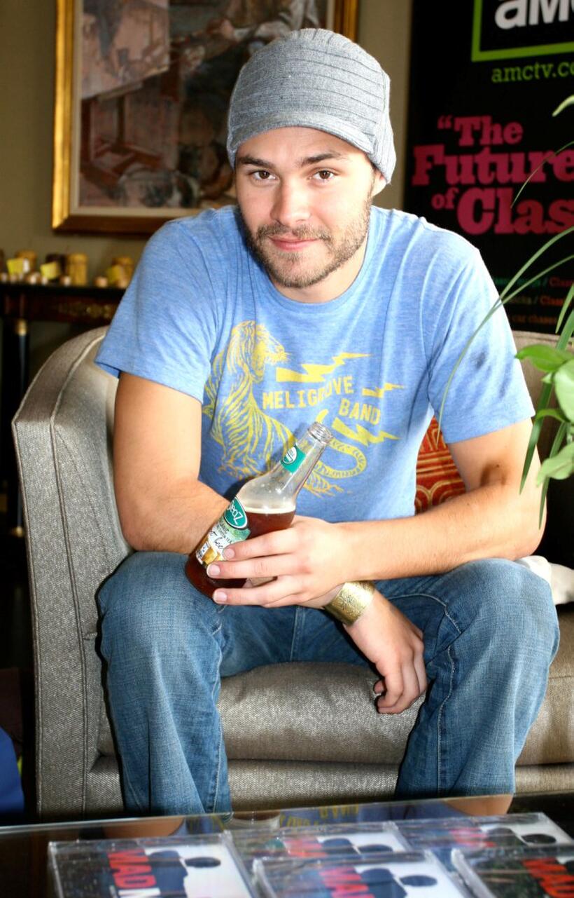 Patrick Flueger at the 2008 Toronto International Film Festival.
