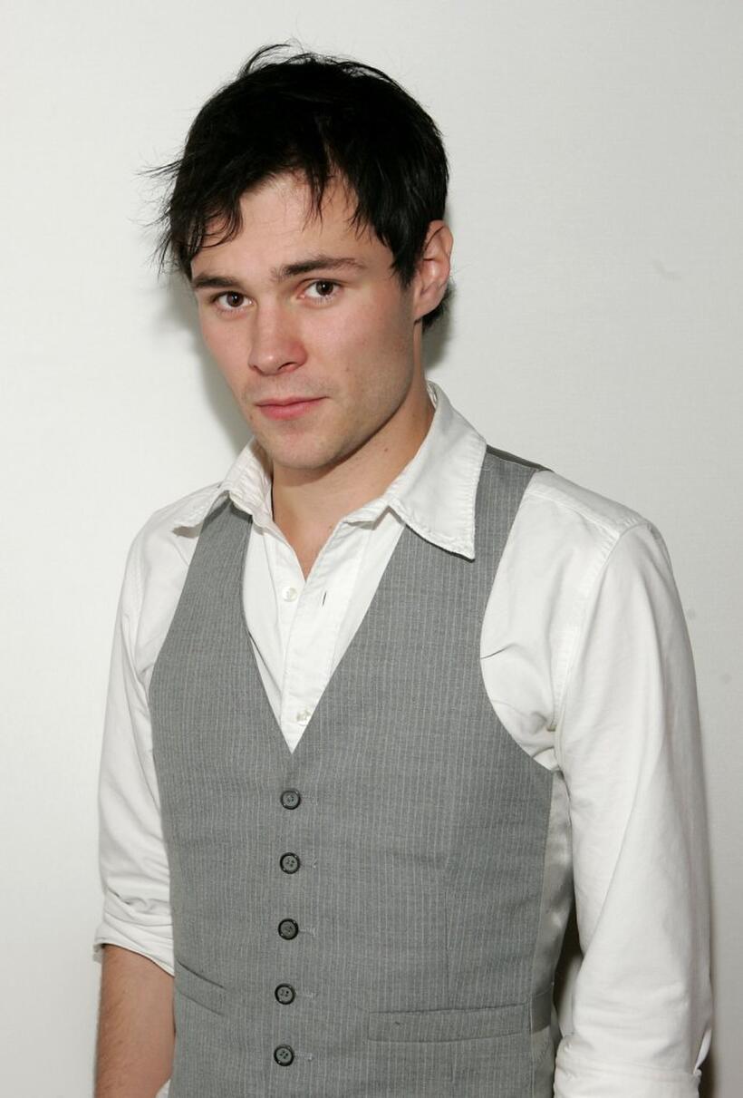 Patrick Flueger at the Airborne Lounge with Extra during the 2007 Sundance Film Festival.