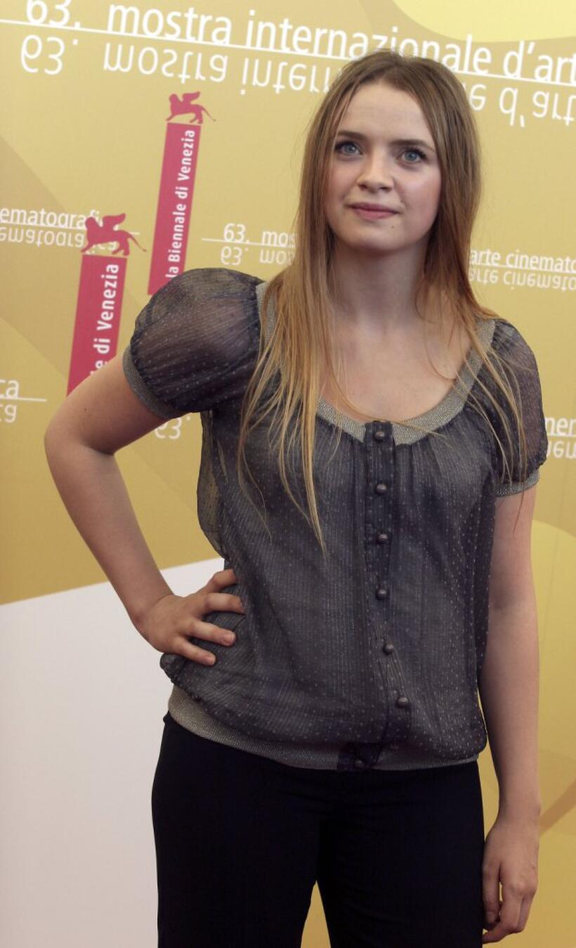 Sara Forestier at the photo call of "Quelques Jours En Septembre" during the 63rd Venice Film Festival.