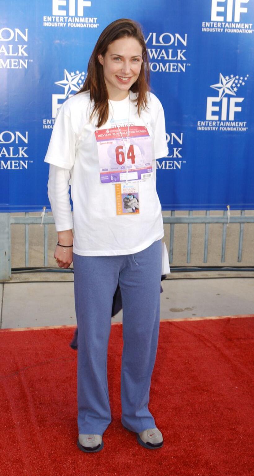 Claire Forlani at the 9th Annual Revlon Run/Walk for Women.
