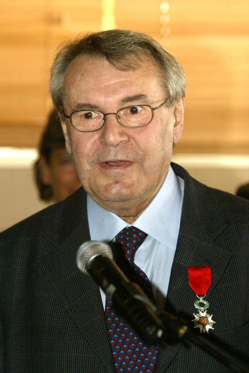 Milos Forman at 57th International Cannes Film Festival after receiving the "Legion d'Honour".