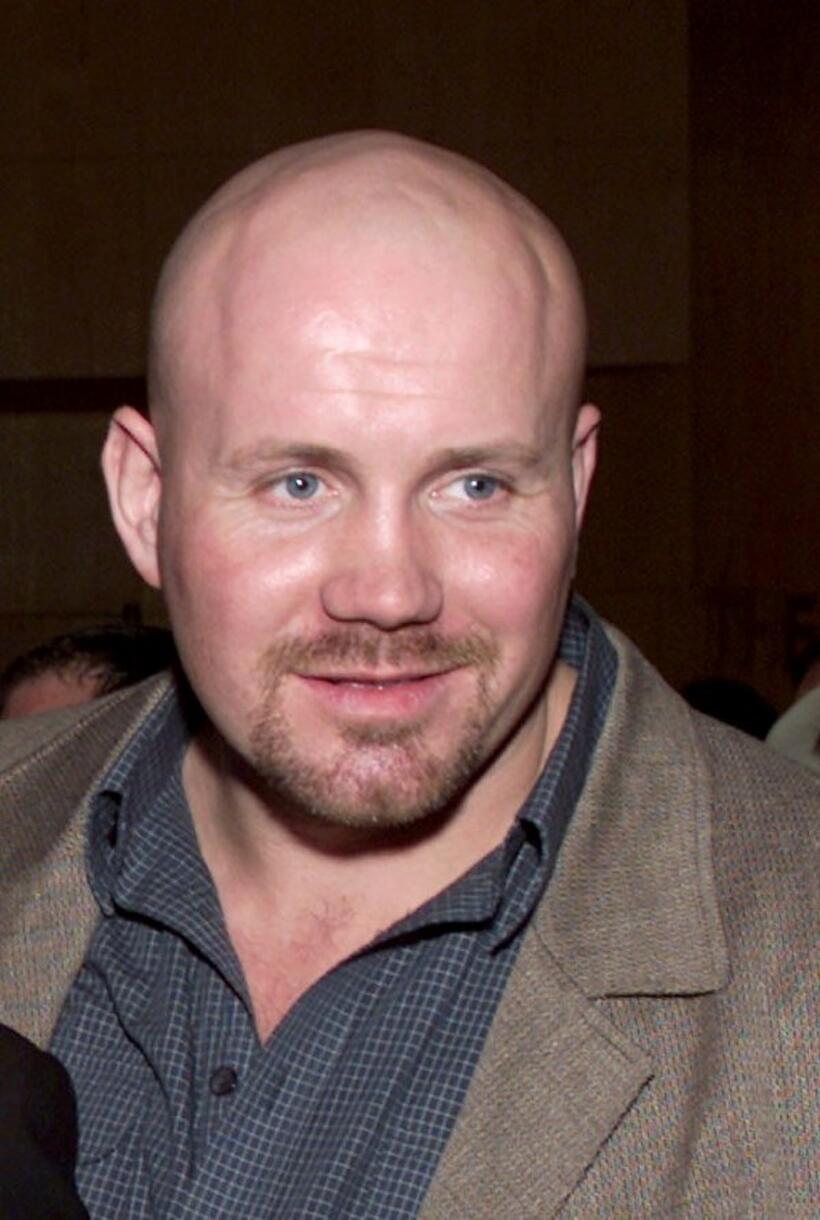 Guy Ritchie, Vinnie Jones and Adam Fogerty at the premiere of "Snatch."
