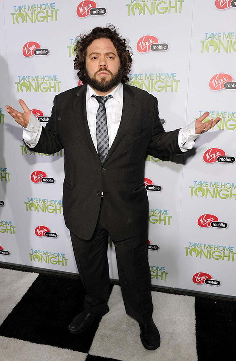 Dan Fogler at the California premiere of "Take Me Home Tonight."