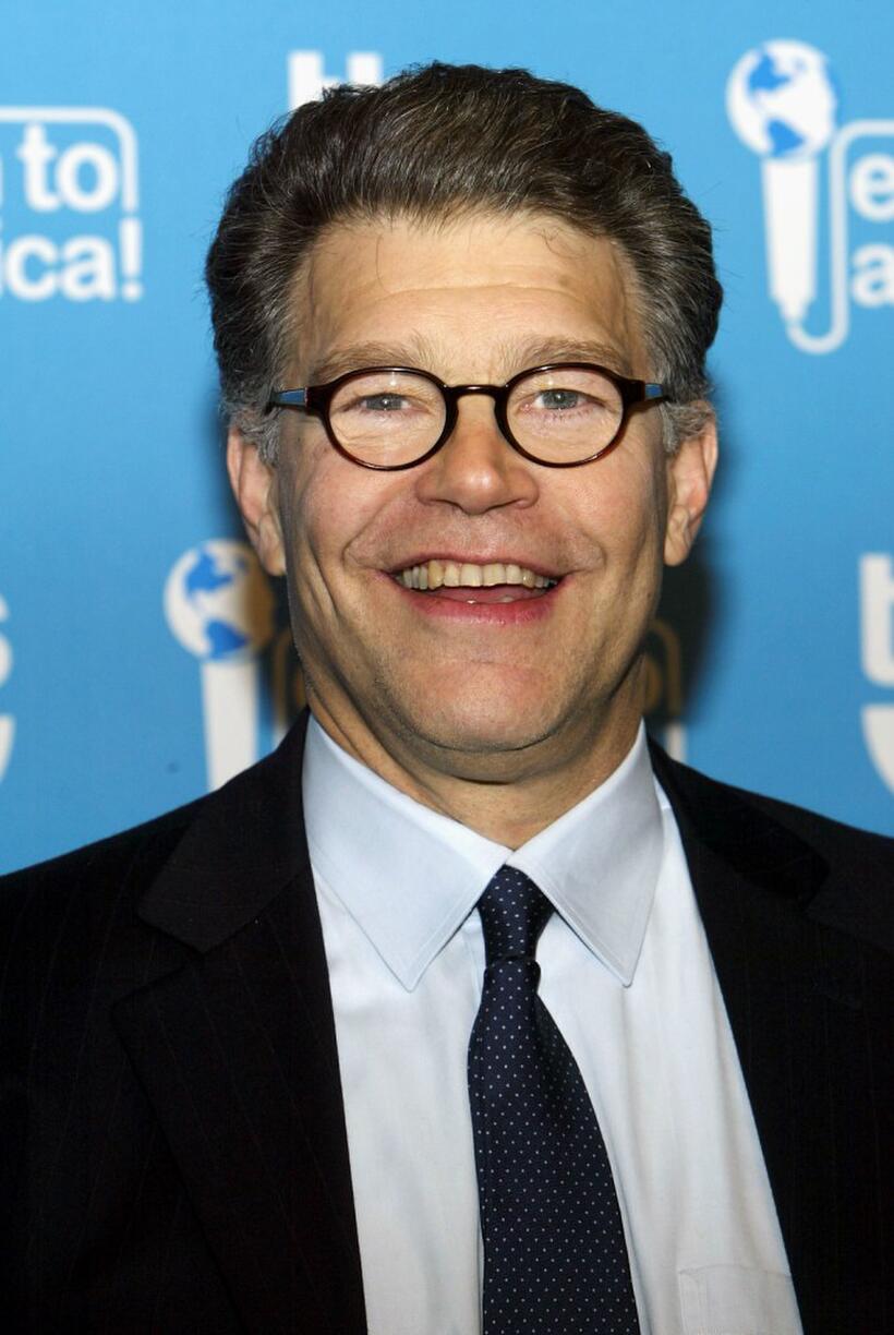 Al Franken at the press room during the taping of "Earth to America!"