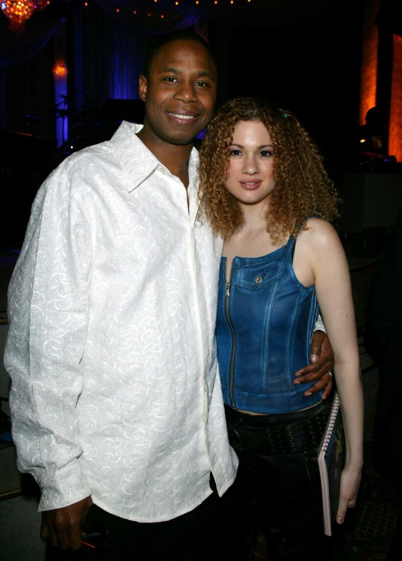 Doug E. Fresh and Miri Ben-Ari at the 28th T.J. Martell Foundation Humanitarian Gala.