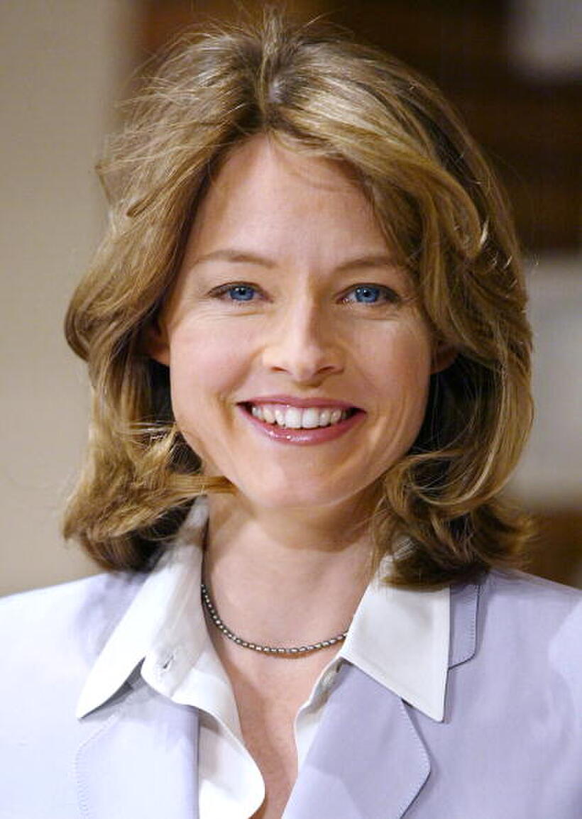 Jodie Foster promoting "Panic Room" in Tokyo.