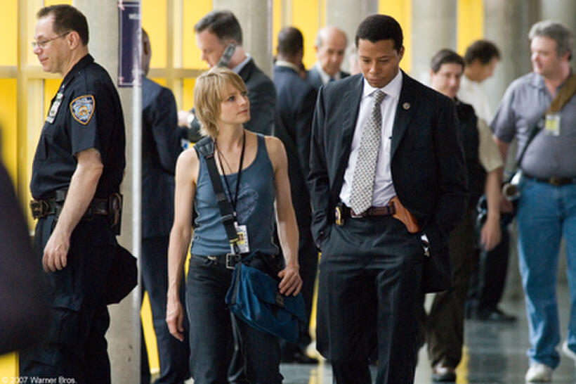 Jodie Foster and Terrence Howard in "The Brave One."