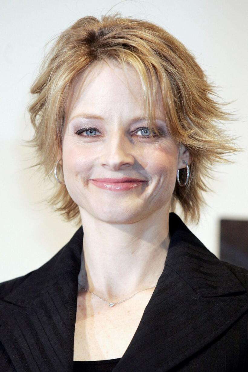 Jodie Foster at the premiere of "Flightplan."
