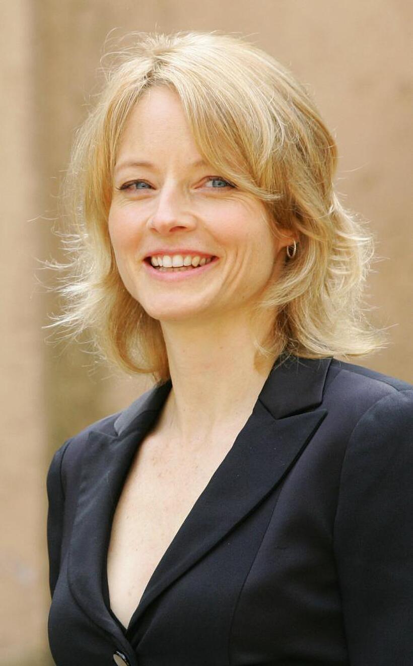 Jodie Foster at the photocall of "The Brave One."