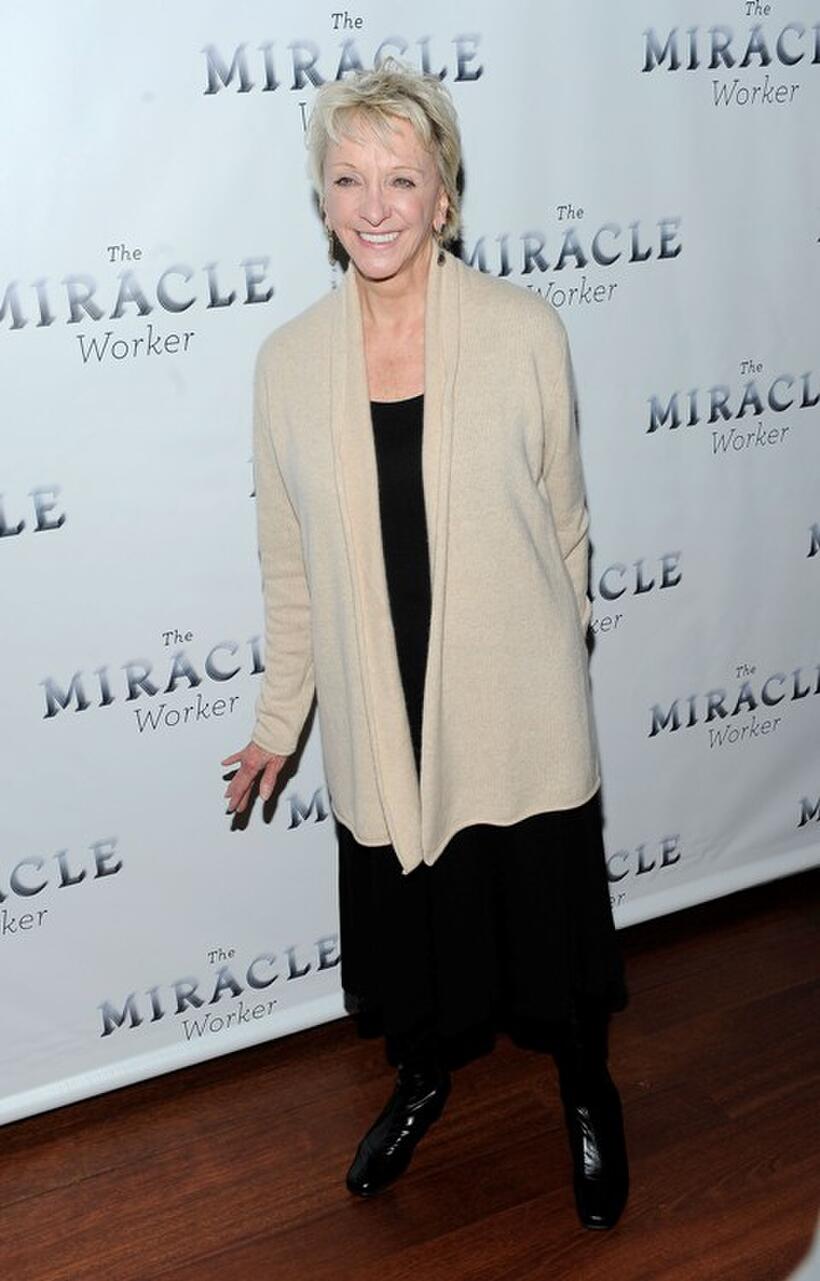 Elizabeth Franz at the after party of the Broadway opening of "The Miracle Worker."
