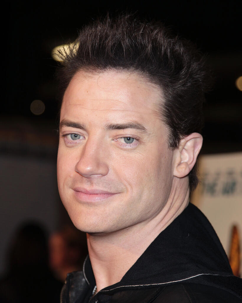 Brendan Fraser at "The Air I Breathe" premiere.