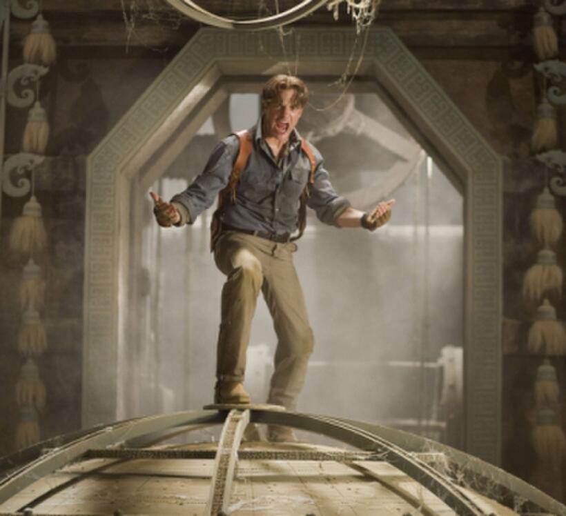 Brendan Fraser as Rick O'connell in "The Mummy: Tomb of the Dragon Emperor."