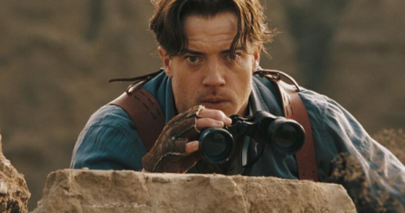 Brendan Fraser as Rick O'connell in "The Mummy: Tomb of the Dragon Emperor."