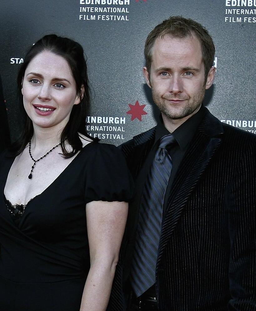 Laura Fraser and Billy Boyd at the opening premiere of "The Flying Scotsman."