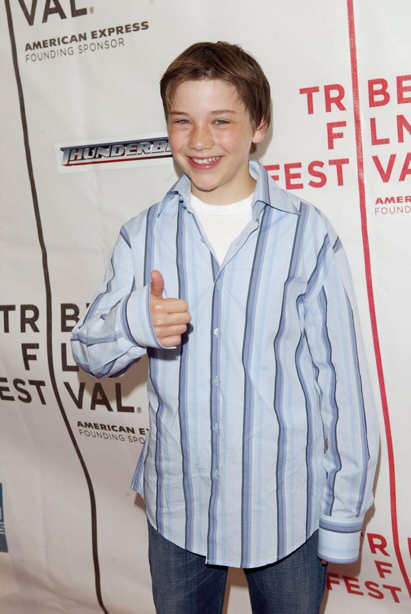 Soren Fulton at the screening of "Thunderbirds" during the 2004 Tribeca Film Festival.