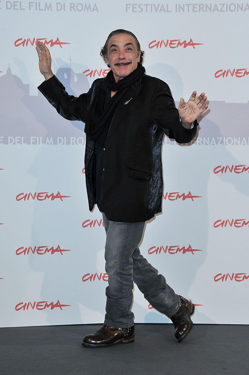 Nino Frassica at the photocall of "La Scomparsa di Pato" during the 5th International Rome Film Festival.