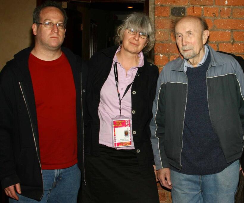 David Leonard, Producer Peggy Gormley and Sol Frieder at the screening of "Torte Bluma" during the 5th Annual Tribeca Film Festival.
