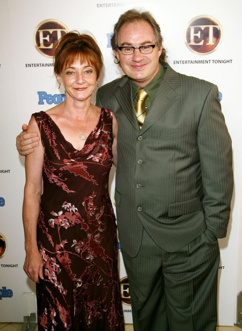 Bonita Friedericy and her husband John Billingsley at the 10th Annual Entertainment Tonight Emmy Party.