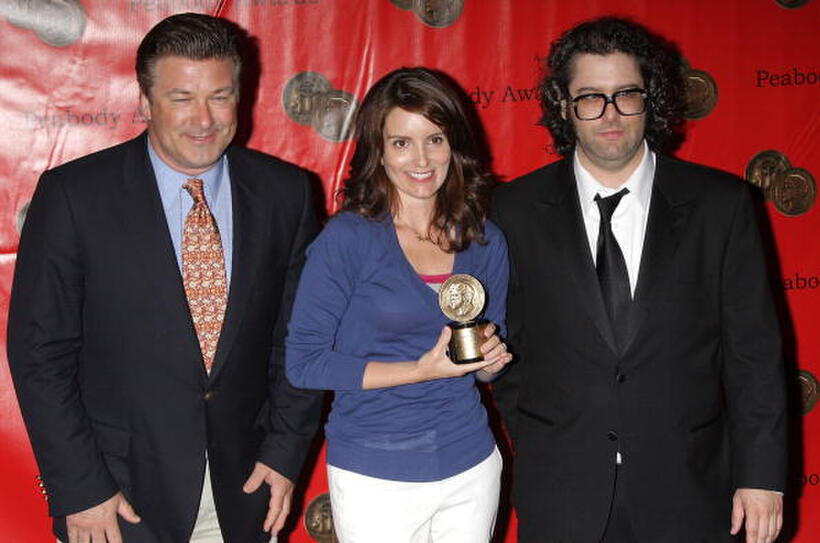 Alec Baldwin, Tina Fey and Judah Friedlander at the 67th Annual George Foster Peabody Awards.
