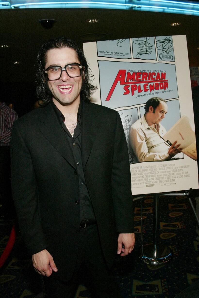 Judah Friedlander at the premiere of "American Splendor."