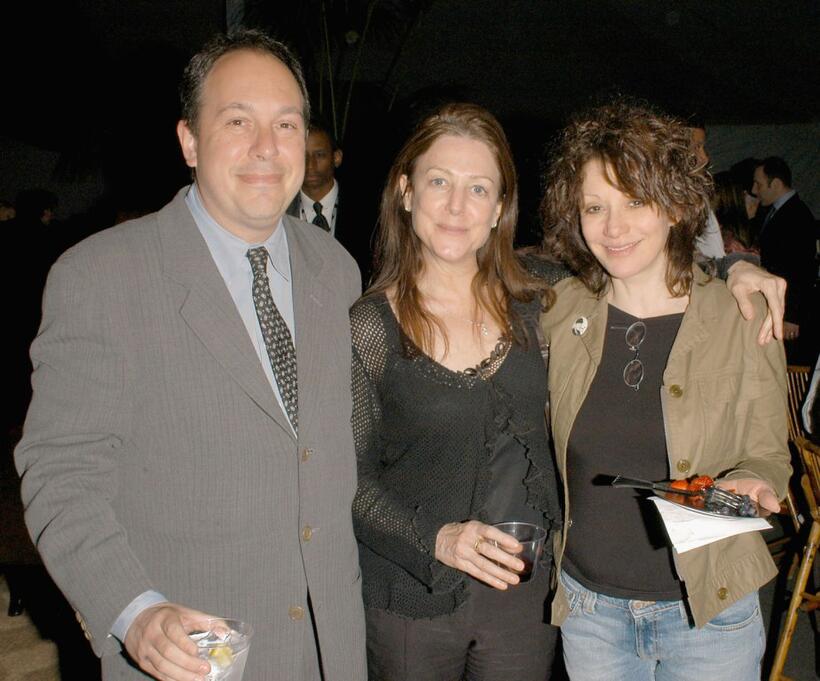 Mark Gordon, Carrie Frazier and Amy Heckerling at the after party of the screening of "Warm Springs."