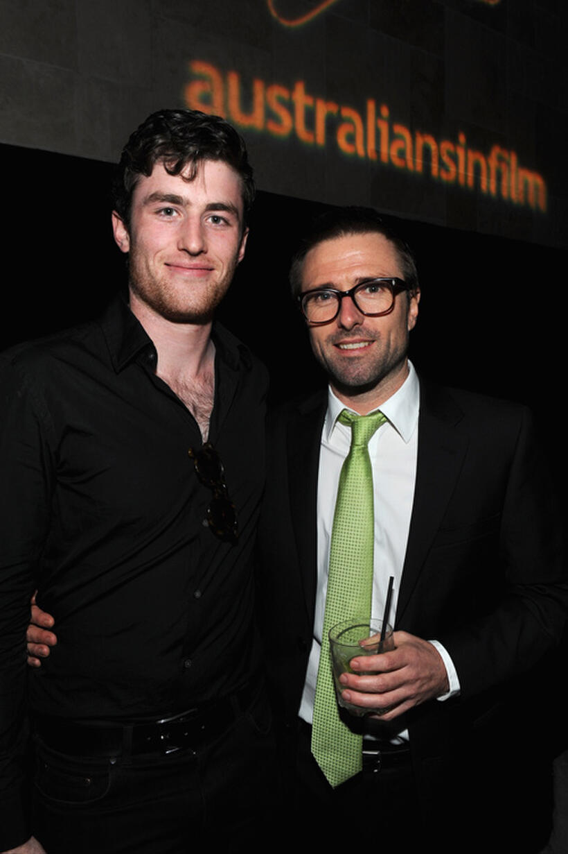 James Frecheville and David Michod at the 2011 Breakthrough Awards in California.