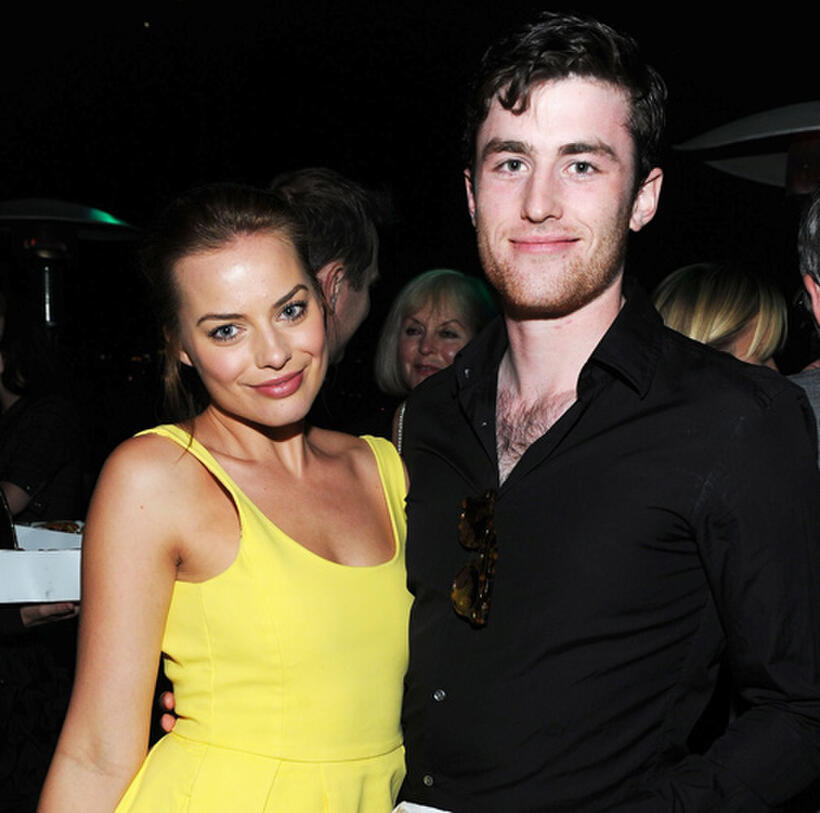 Margot Robbie and James Frecheville at the 2011 Breakthrough Awards in California.