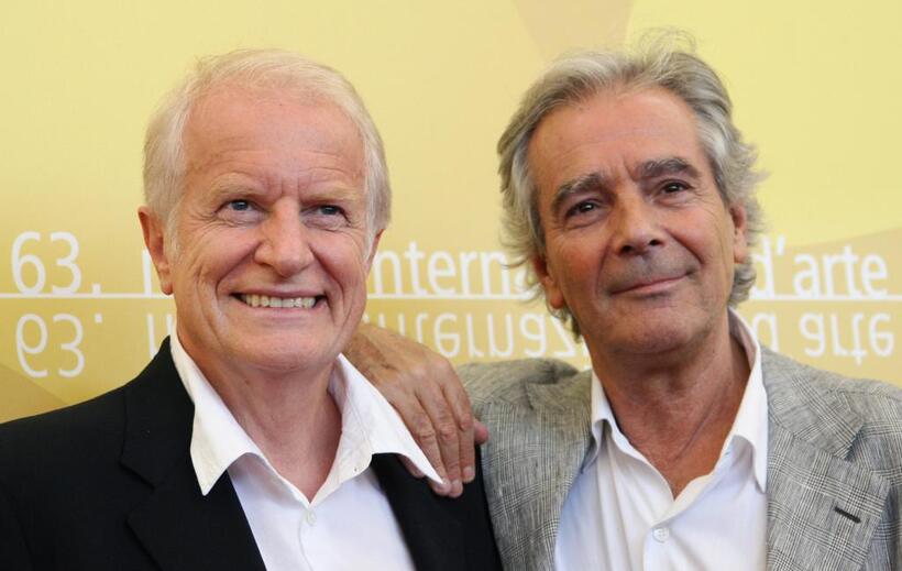 Pierre Arditi and Andre Dussollier at the photocall to promote the film"Private Fears In Public Places" during the fourth day of the 63rd Venice Film Festival.