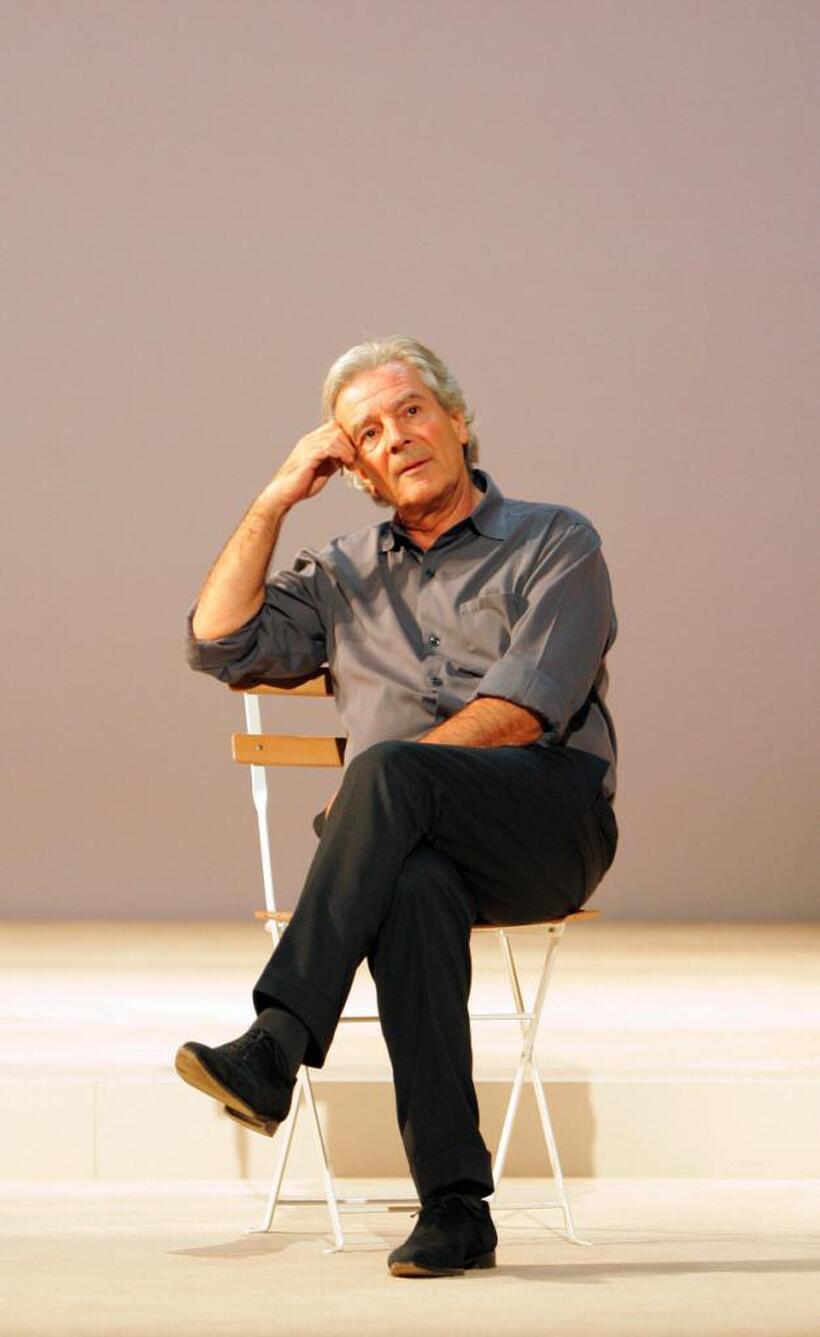 Pierre Arditi at the rehearsal of the play "La danse de l'albatros (the dance of the albatross)" of Gerald Sibleyras.
