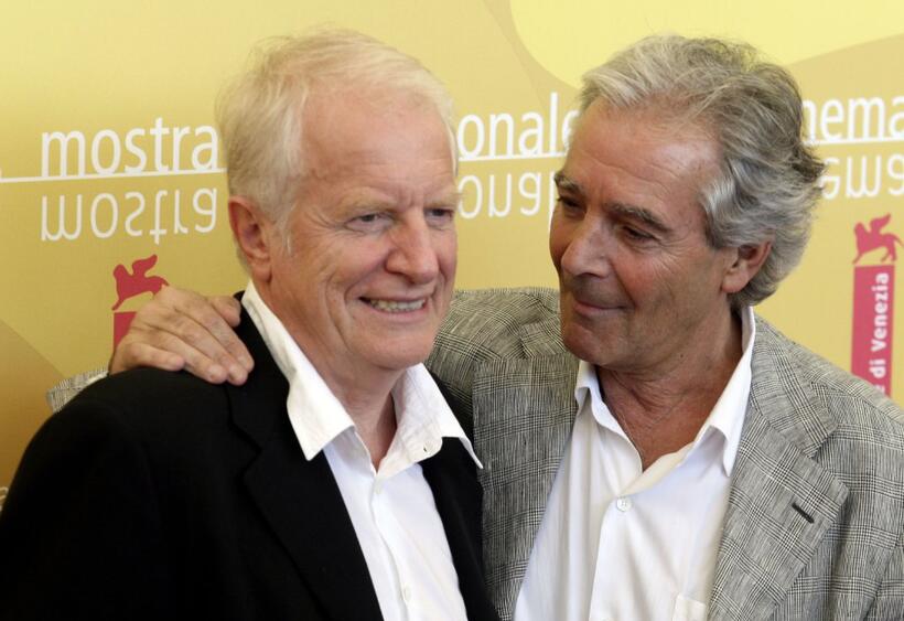 Pierre Arditi and Andre Dussollier at the photocall to promote the film"Private Fears In Public Places" during the fourth day of the 63rd Venice Film Festival.